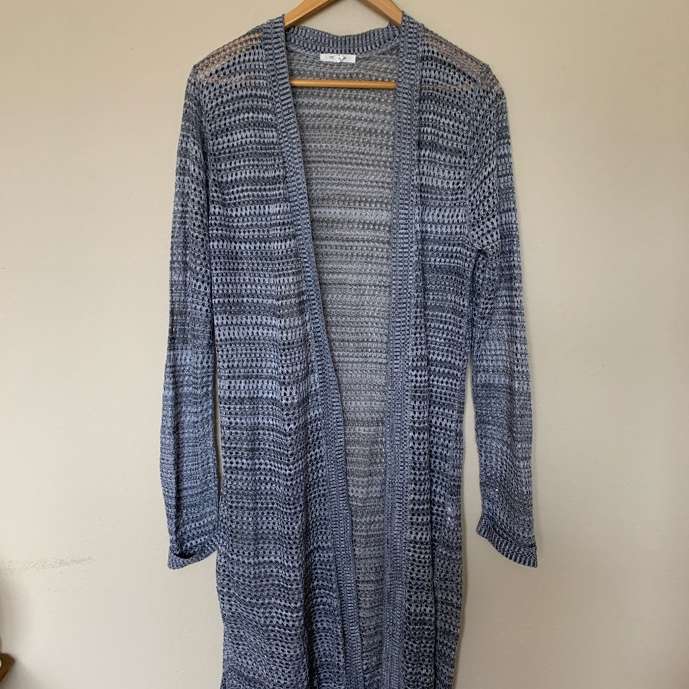 Long blue/gray cardigan 🌸